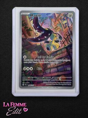 Pokemon Card Mawile 246/217 Illustration Rare IR